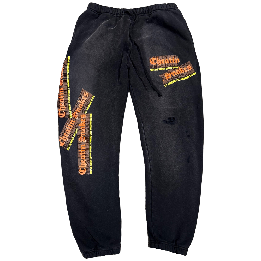 BUMPER STICKER SWEATS - Cheatin' Snakes