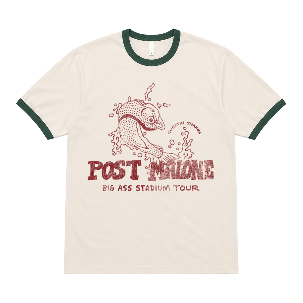 Post Malone x Cheatin Snakes Ringer T-Shirt